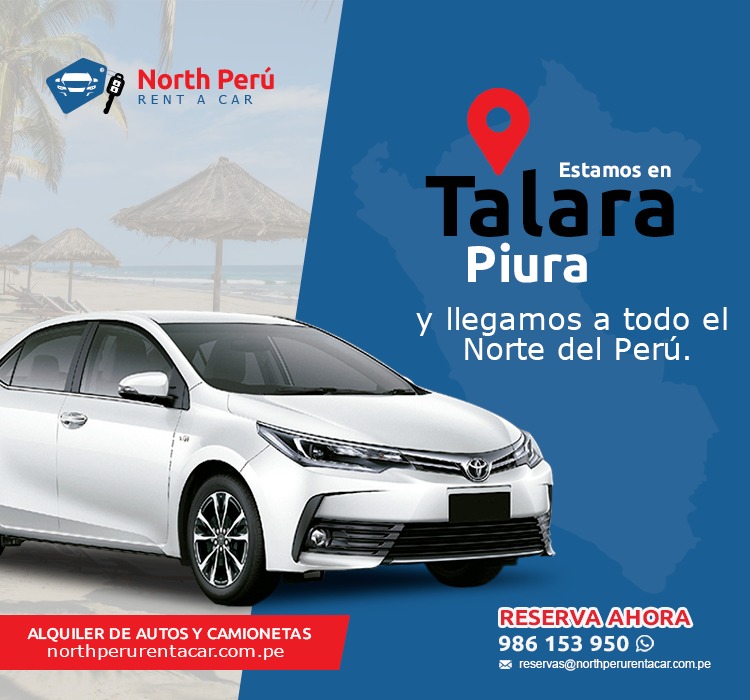 Alquiler Carros Norte Peru Tumbes Piura Talara Mancora